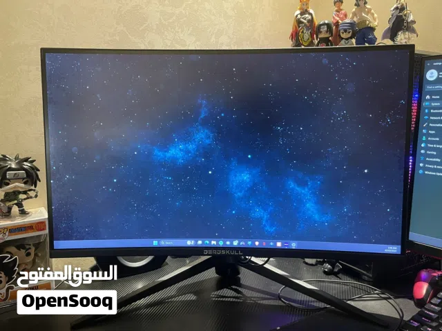 للبيع شاشة 27 انش كيرف ماركة deadskull