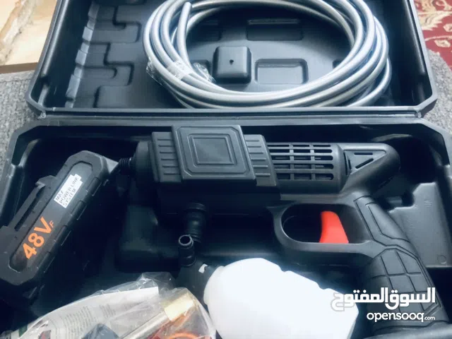 مضخة غسيل شحن مع بطارية وحده 48 فولت وكامل عدتها ب9 دنانير