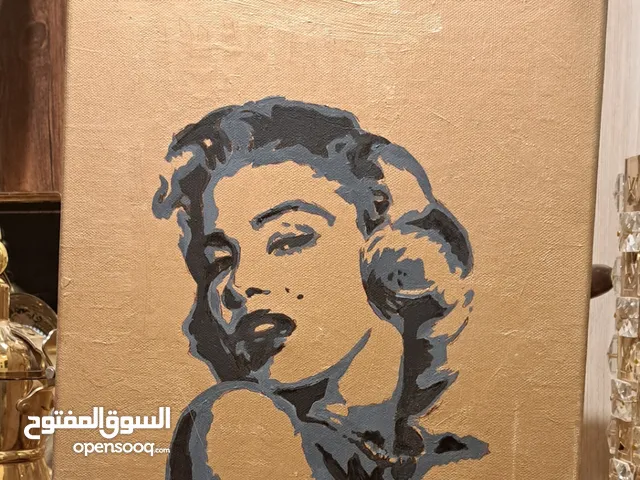 لوحة مارلين مارلو رسم