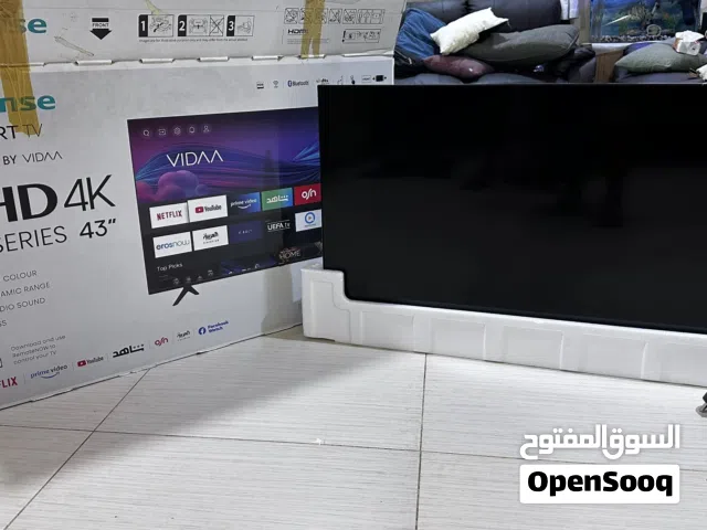 Hisense smart tv UHD 4K A6 series 43inch