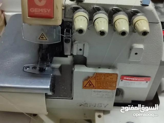 ماكنات خياطة  ماكنة سيرت ماكنة حبكة  ماكنه قص للسيرت ماكنة مخبيلت