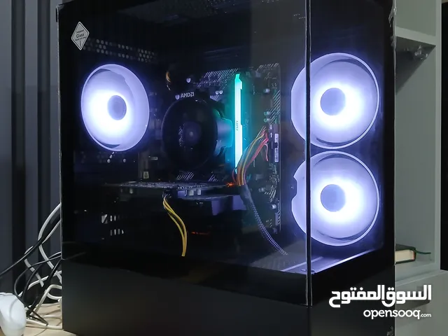 Pc gaming مستعمل بعض القطع جديدة