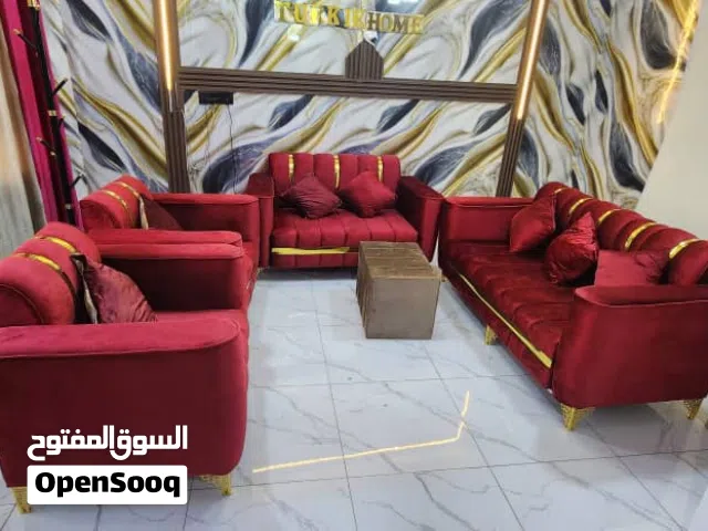 ثلاث طقومات كنب جديد من المحل جاهزات للتحميل لاتنتظر التفصول والتوصيل مجان داخل صنعاء سلم واستلم