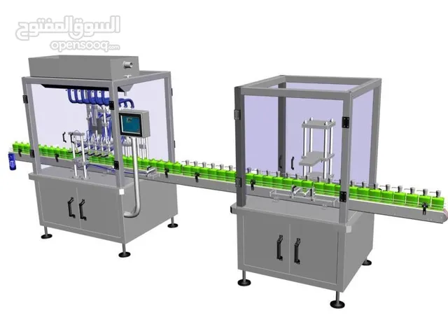 ماكنة تعبئة سوائل Liquids Filling لأصحاب المصانع والمعامل والمشاريع الصغيرة Machine