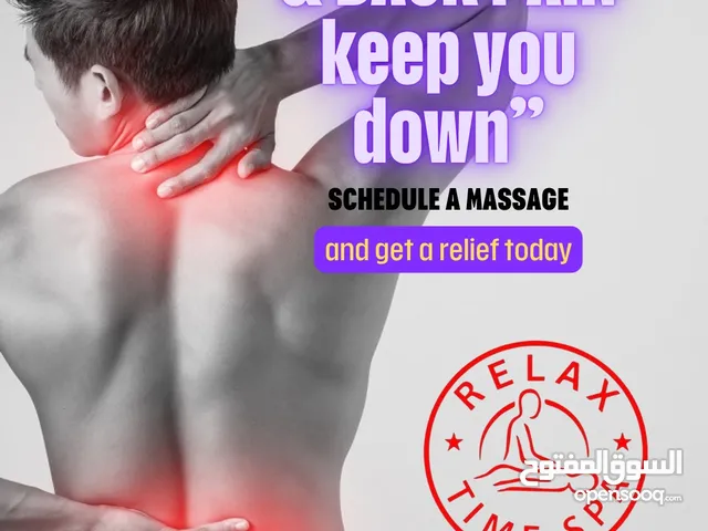Are you stress and looking for massage? Relax Time Spa For Men in Jabriya is here for you
