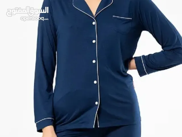 بيجاما مخمل قطن وجهين دبل شتوية