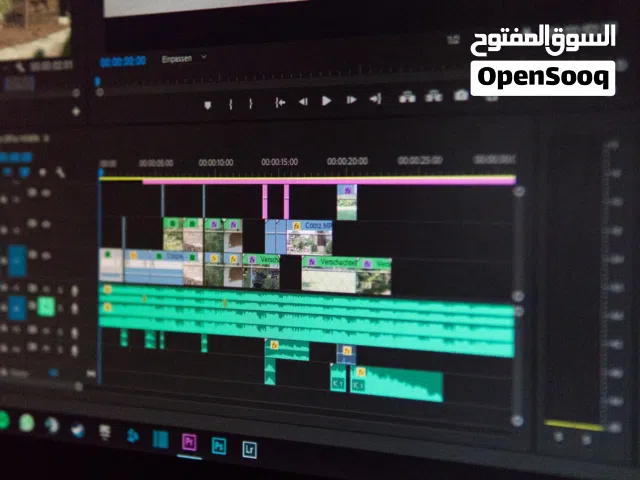 عمل مونتاج للجميع منصات التواصل الإجتماعي