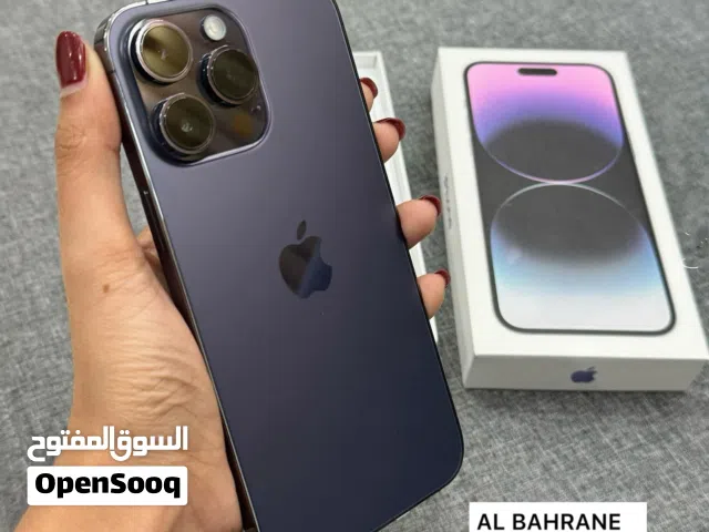 ايفون 14 برو ماكس 256 شرق اوسط مع الباكيت فول نظافه