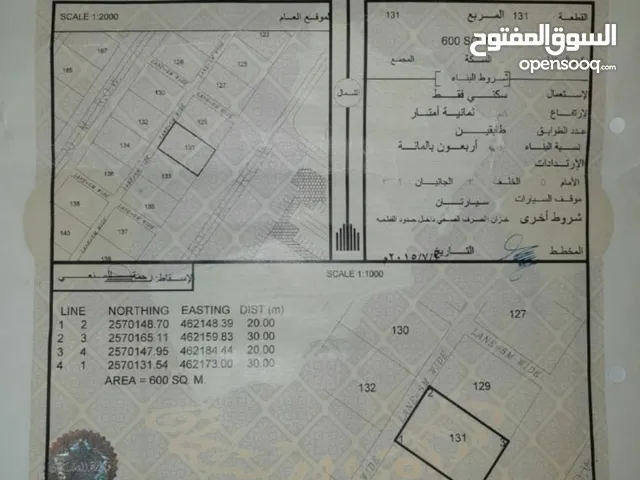 Residential Land for Sale in Al Dhahirah Ibri