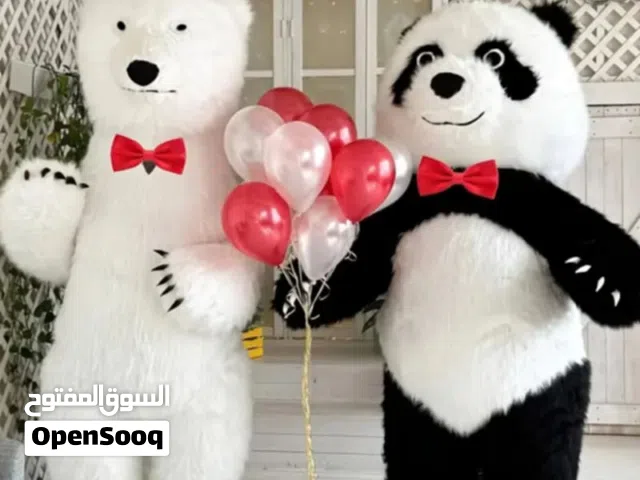 شخصيات كرتونية للافتتاحات واعياد الميلاد للايجار