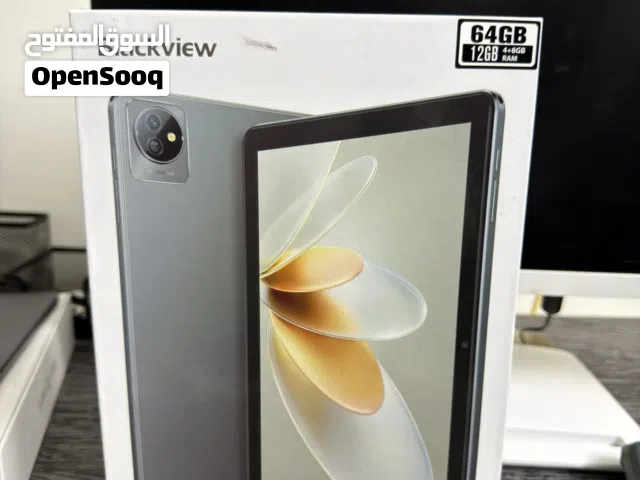 تابلت من شركة Black View مع قلم ستايلس و مع كيبورد و كڤر و برضو معه لزقة ضد الكسر وكالة الجهاز