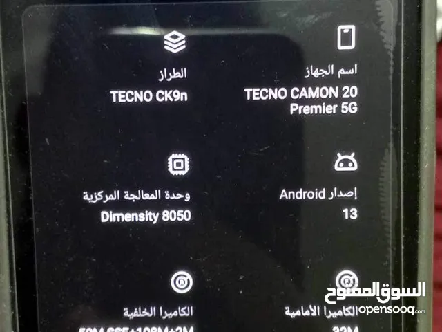 Tecno Camon 512 GB in Nablus
