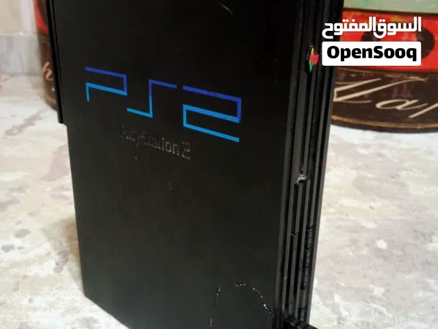 PS2 Fat متعدل + هارد ألعاب + كارت ميموري