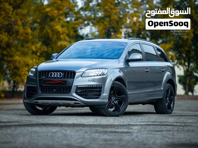 AUDI Q7 2015 GREY LOW MILEAGE SINGLE OWNER EXCELLENT CONDITION