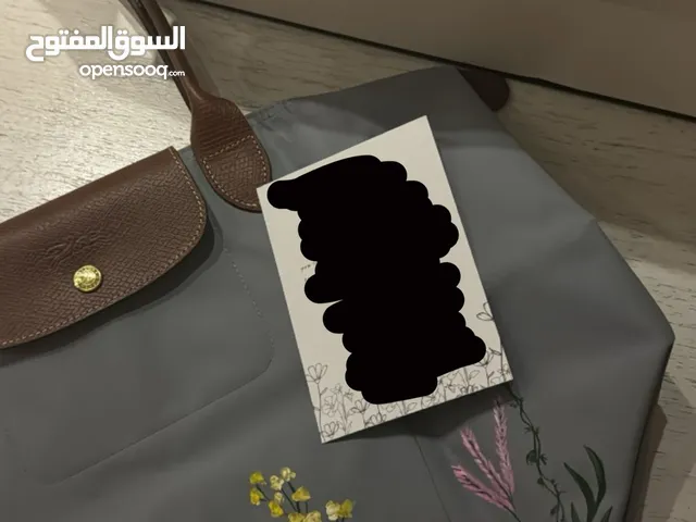 Longchamp bag with painting