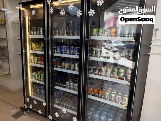 ثلاجة عرض 3 ابوب سوكريت مضاءه