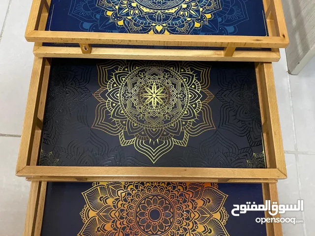 صواني خشبية فاخرة صناعة سورية