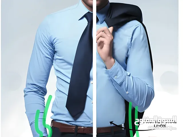مشد القميص، يعطي منظرا جدابا لقميصك التوصيل بالمجان