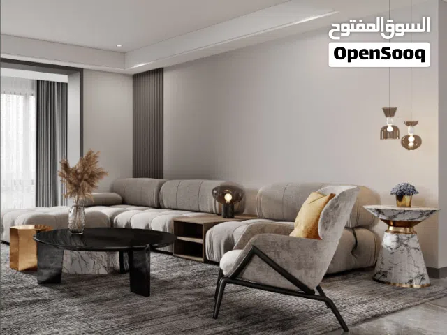 شقة مكونة من غرفه وصالة باقساط ميسرة