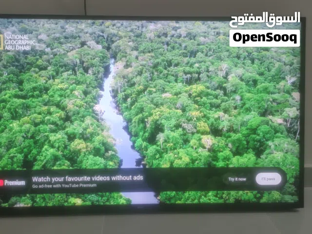 شاشه ال جي سمارت نظيفه جداً 55بوصه