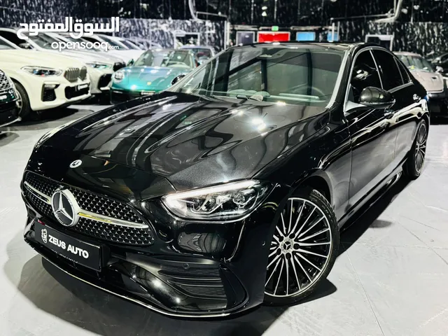 2025 Mercedes Benz C200 AMG, Dec 2029 Mercedes Warranty, Very Low Kms, Excellent Condition, GCC