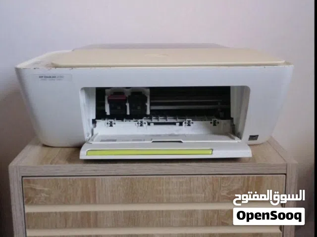 طابعة HP مستعملة للبيع - لطابعة HP DeskJet 2130 All - In - One وهي طابعة متعددة المهام اقتصادية مصم