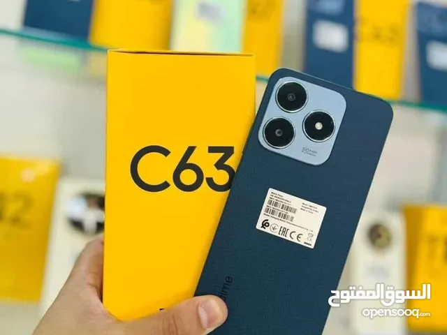 جهاز جديد بالكرتونة Relmi C63 رام 12 جيجا 128 مكفول سنة ونص متوفر توصيل