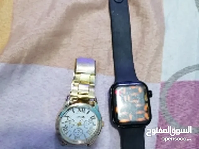 Watch gold and black