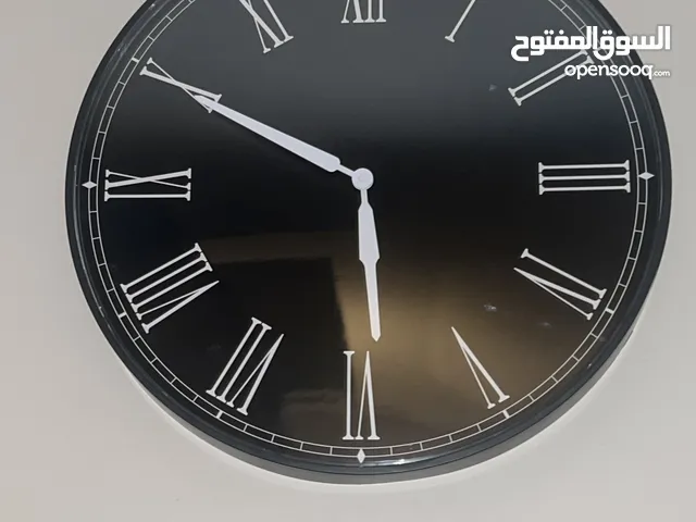 roman clock ( black)