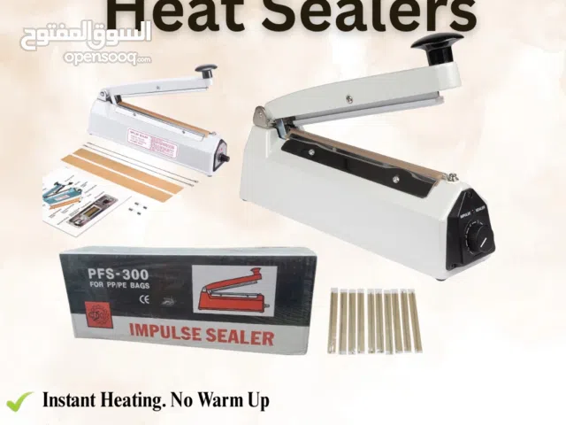 Heat Sealers – Impulse Sealer (PFS-300 / All Sizes Available)