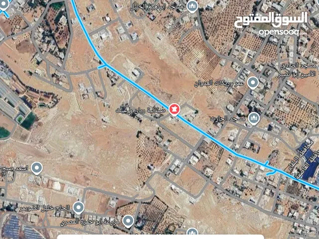 أرض مميزة للبيع 800 م سكن ب أبو نصير نزول مستشفى الرشيد لقطة