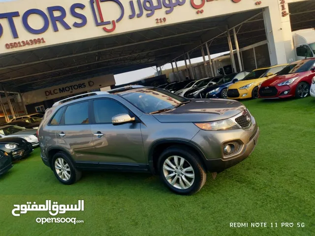 Kia Sorento diesel panoramic 2011 full options Sunroof clean title Korean specs custom papers