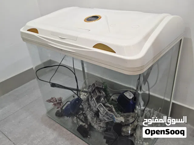 حوض سمك اكريلك اصلي مع ملحقاته كافة