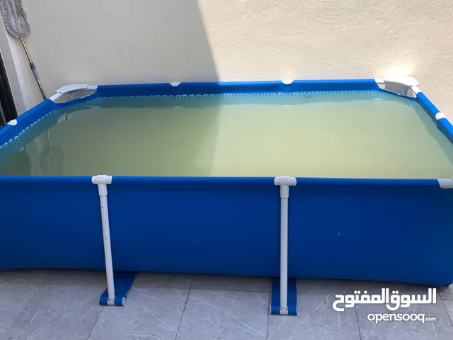 السلام عليكم مسبح للبيع جاهز وجديد مصالي اسبوعين من جبته