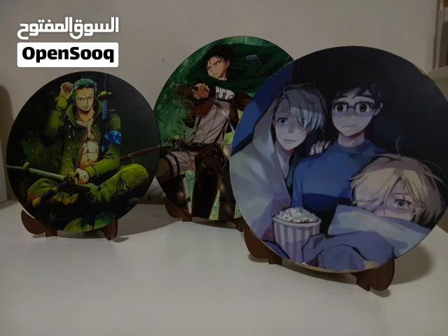 لوحات انمي خشب جوده عاليه جدا