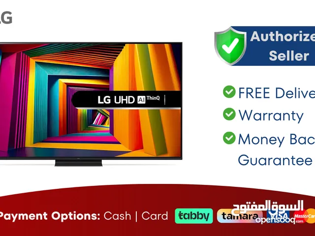 50 INCH SMART LED TV WITH ONE YEAR WARRANTY