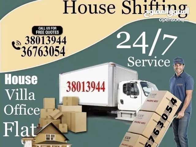 Bahrain mover packer and transports Flat villa office shop store apartment building equipments House