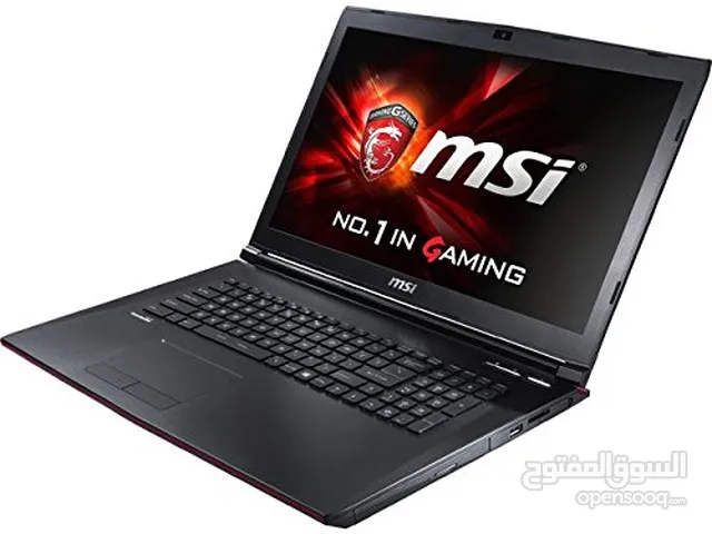 MSI GP Pro Gaming Core i7 6700HQ 2.60 GHz 32GB RAM 512GB SSD NVIDIA GeForce GTX 960M 4 GB GDDR5 15.6