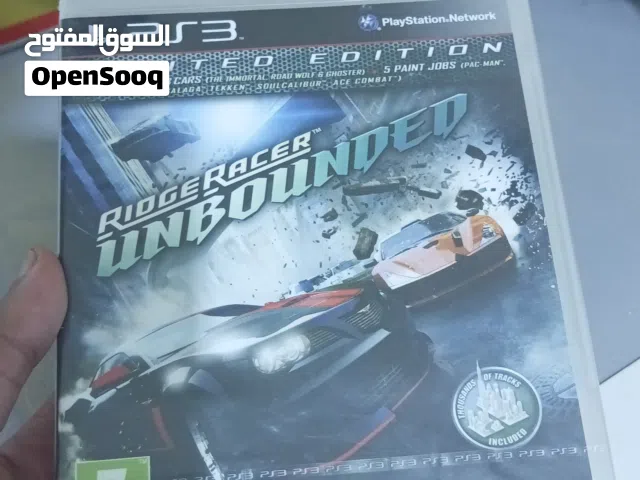 لعبة Ridge Racer Unbounded. بلايستيشن 3 نادرة