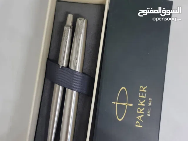 سيت باركر فرونتنر معدن مع حامل الورق كروم