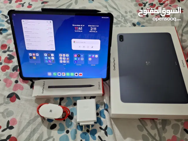 Tablet OnePlus Pad 3 256GB, 12GB RAM, Storm Blue