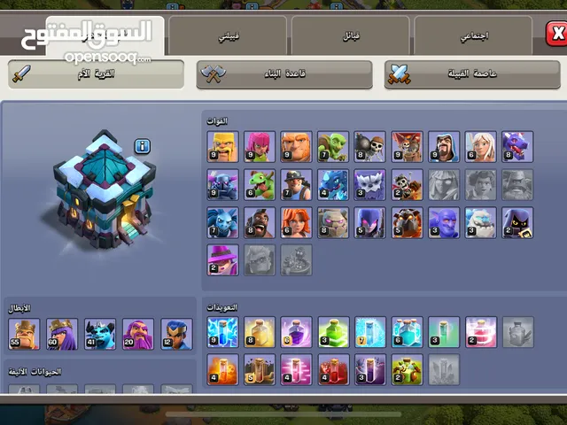 حساب قوي لفل 13 للبيع