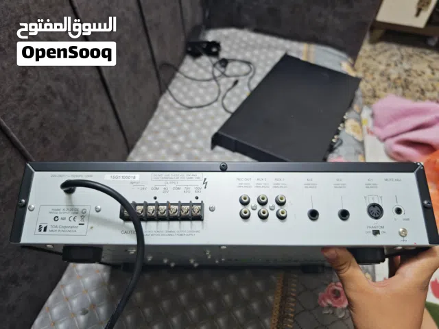 جهازين مضخمات صوت مدري شنو يعني هنا للصوت اليعرف بيهن يعرفهن