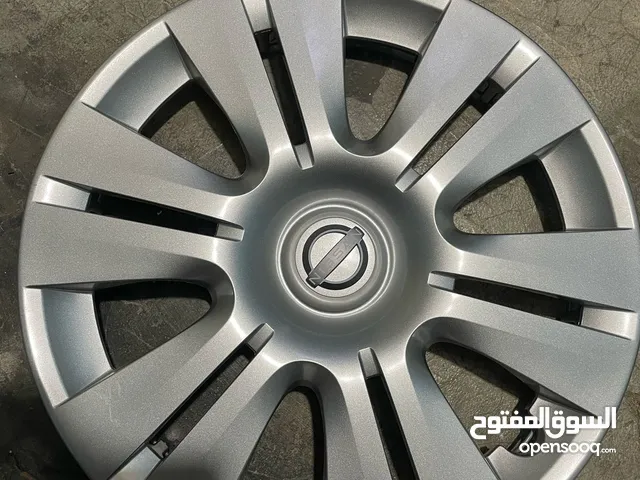 طاسات نيسان وكااالة رنج 15 نظااف جدا شعار نيسان الجديد يوجد 3 انواع شوف الصور و الوصف