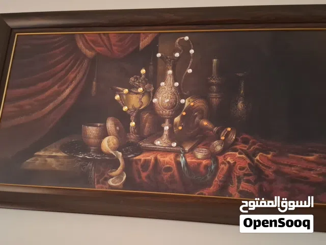 لوحتين حائط بحجم كبير ووسط