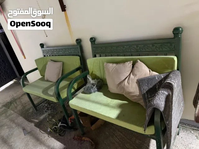 كراسي استراحات حديد مع الدواشق