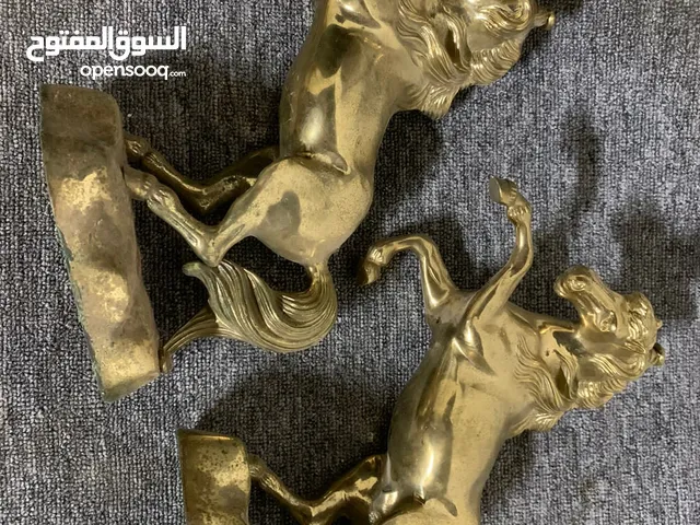 عدد 2 حصان نحاس
