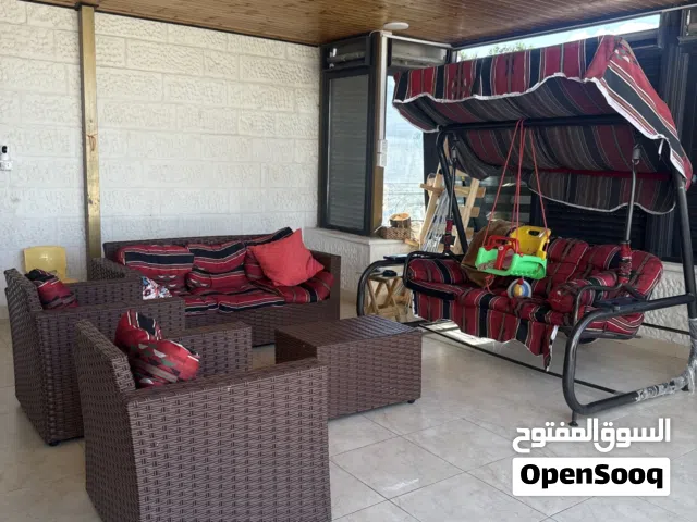 مرجيحه و طقم راتان