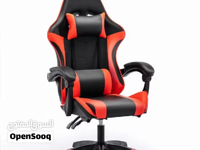 كرسي لون احمر اجديد