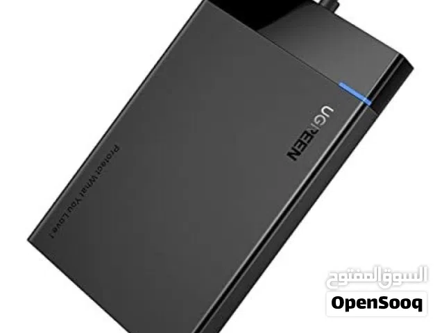 علبة هارد خارجية UGREEN 2.5 Inch Hard Drive Enclosure